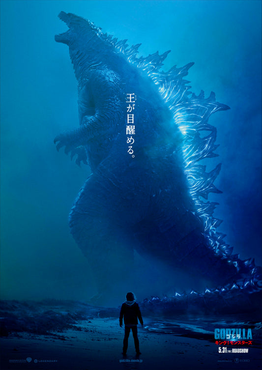 【日本版劇場用】ゴジラ キング・オブ・モンスターズ(2019) 日本国内版 劇場用ポスター 両面印刷【未使用】