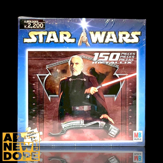 MB PUZZLE ドゥークー伯爵 150P パズル『スターウォーズ/クローンの攻撃』(2002)【未開封】