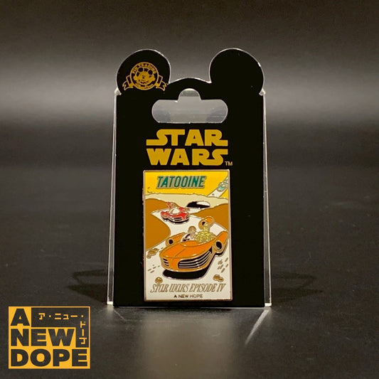 ディズニーパーク　スター・ウォーズ　アトラクションピンズ　(オートピアver.)　『スター・ウォーズ/新たなる希望』(1977)