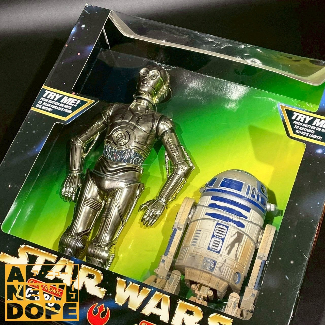 ケナー C-3PO＆R2-D2 2体セット エレクトロニック 12インチ『スター・ウォーズ/新たなる希望』(1977)【未開封】