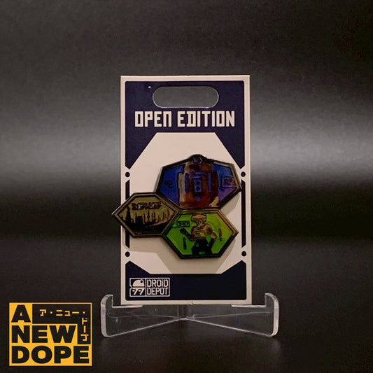 ディズニーランドパーク R2-D2 & L3-37 ピンズ『ドロイド・デポ』(2019) オープン・エディション