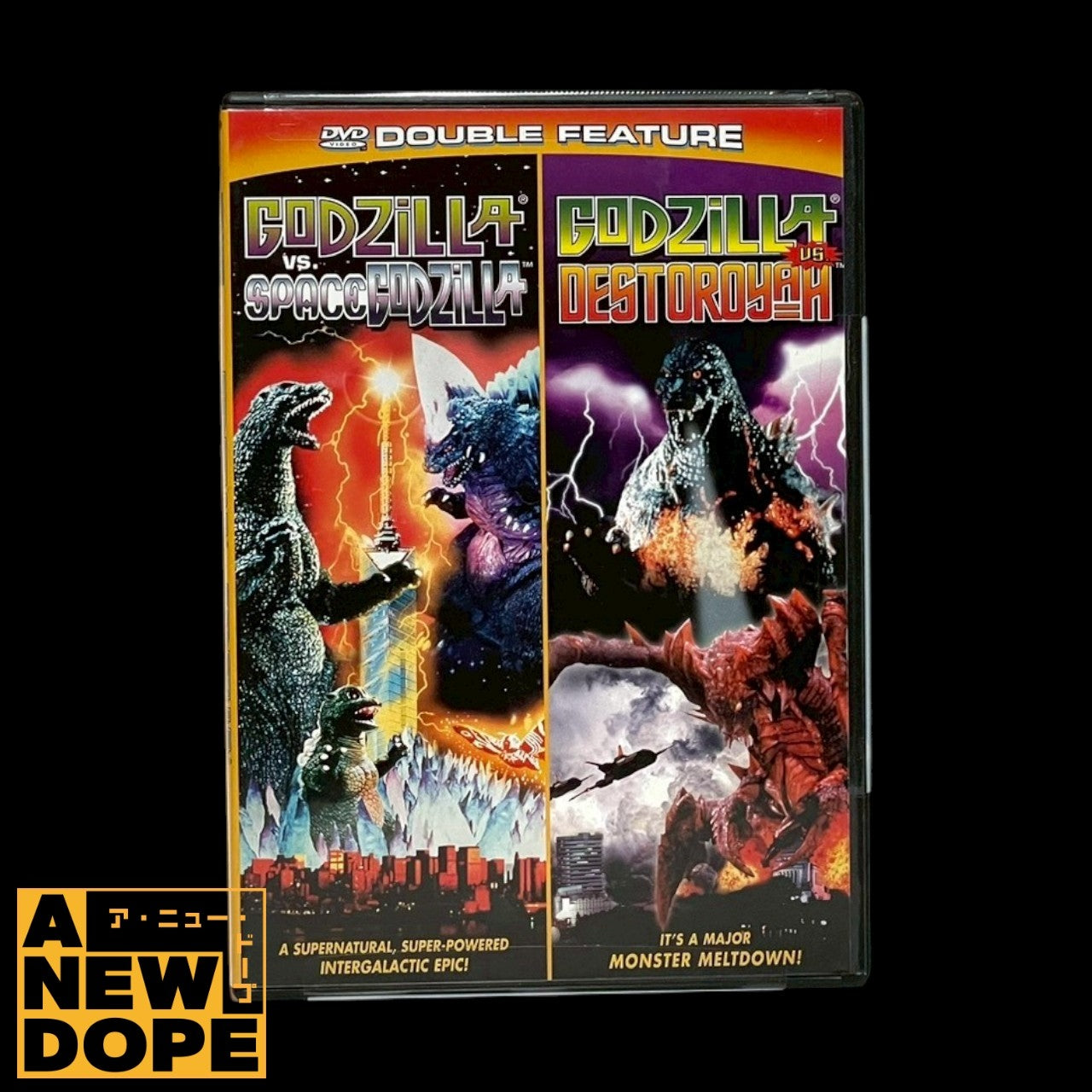 【US版】DVD『ゴジラVSスペースゴジラ』(1994) &『ゴジラVSデストロイア』(1995)【未開封・日本語字幕なし】
