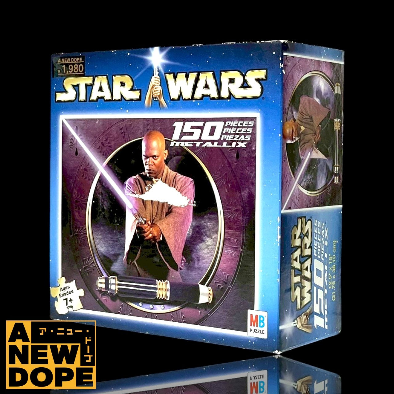 MB PUZZLE メイスウィンドゥ 150P パズル『スターウォーズ/クローンの攻撃』(2002)【未開封】