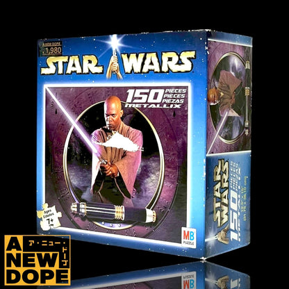 MB PUZZLE メイスウィンドゥ 150P パズル『スターウォーズ/クローンの攻撃』(2002)【未開封】