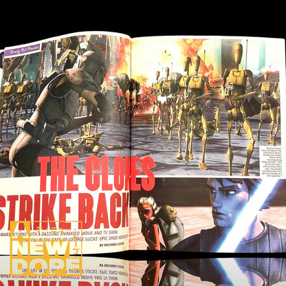 TV GUIDE 『スターウォーズ/クローン・ウォーズ』 海外マガジン  DVD付き（2008）【バリアント表紙:アナキン&アソーカ】