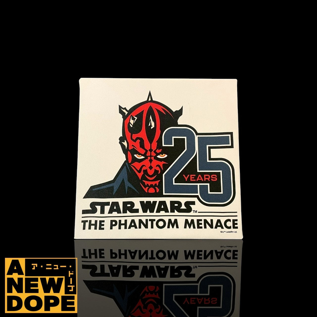 ダースモール アートパネル『スターウォーズ/ファントムメナス』25周年記念【30cm×30cm】