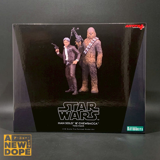 コトブキヤ ARTFX+ ハン・ソロ＆チューバッカ 2パック 1/10スケール PVCスタチュー 『スターウォーズ/フォースの覚醒』(2015)
