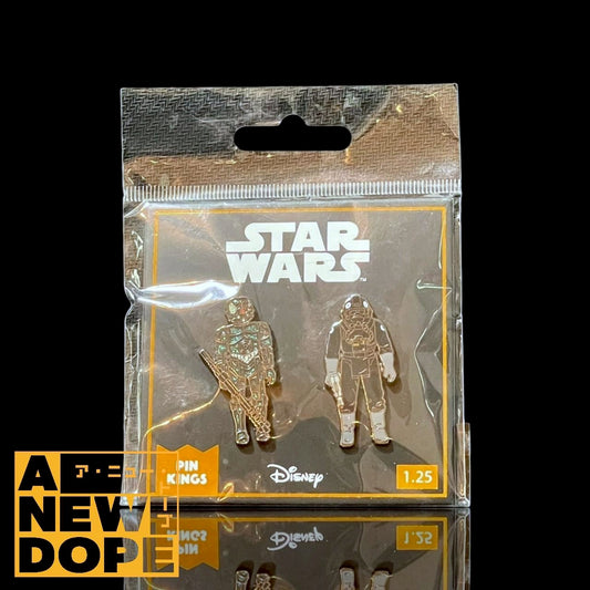 【US限定】PIN KINGS ザッカス(4-LOM) &  TIEファイターパイロット オールドケナー ピンズ『スターウォーズ/帝国の逆襲』(1980)【未開封】