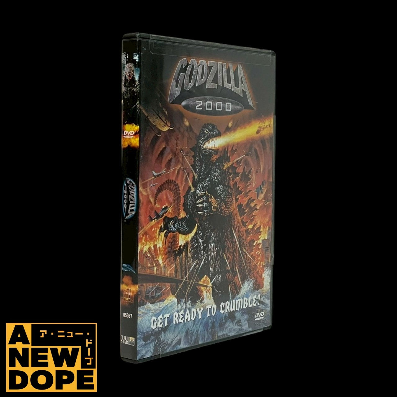 【US版】DVD『ゴジラ2000ミレニアム』(1999)【未開封・日本語字幕なし】