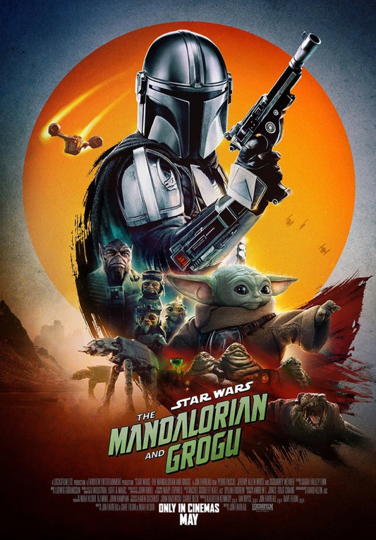 【US版劇場用】マンダロリアン・アンド・グローグー(2026) US版オリジナル ポスター ファイナルバージョン 両面印刷【未使用】