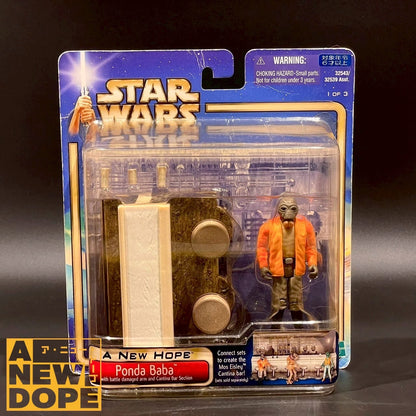 ハズブロ　ポンダバーバ カンティーナカウンターセット AOTC『スターウォーズ/新たなる希望』(1977)【未開封】