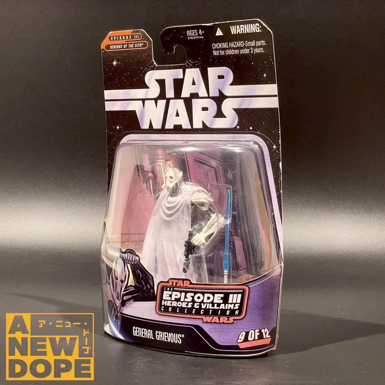 ハズブロ グリーヴァス将軍 サーガコレクション 3.75インチ 『スター・ウォーズ/シスの復讐』(2005)【未開封】