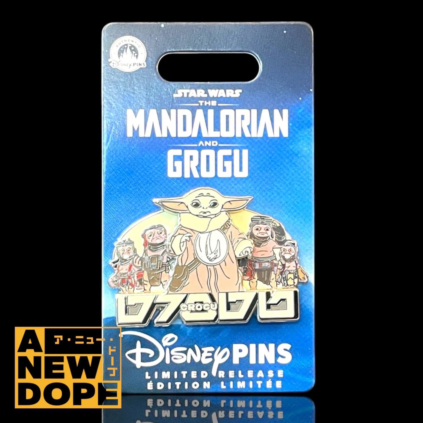 【USディズニー限定】グローグー&アンゼラン ピンズ『マンダロリアン・アンド・グローグー』(2026)【新品】
