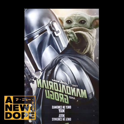 【ラス1】US版劇場用 マンダロリアン・アンド・グローグー(2026) US版オリジナル ポスター 2ndバージョン 両面印刷【未使用】