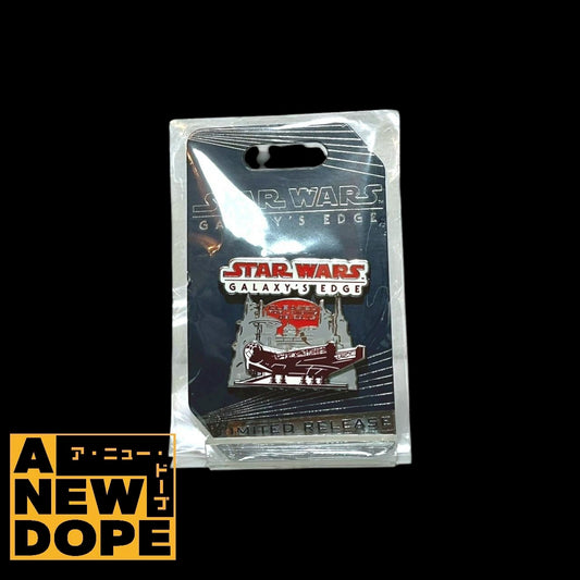 【USディズニー限定】 ミレニアムファルコン  ピンズ『ギャラクシーズ・エッジ』(2019) リミテッドエディション【未使用】